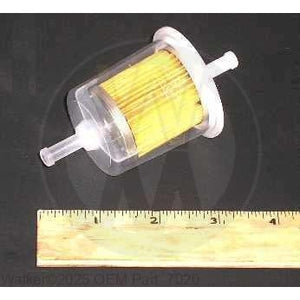 Walker Part # 7020 : FUEL FILTER/IN-LINE