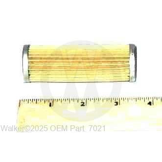 Walker Part # 7021 : FUEL FILTER/KUBOTA (15231-43560)