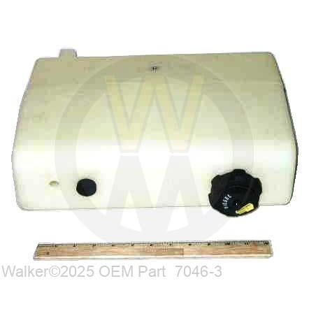Walker Part # 7046-3 : (SU6046-5) Fuel Tank,3.0 Gal/Diesel