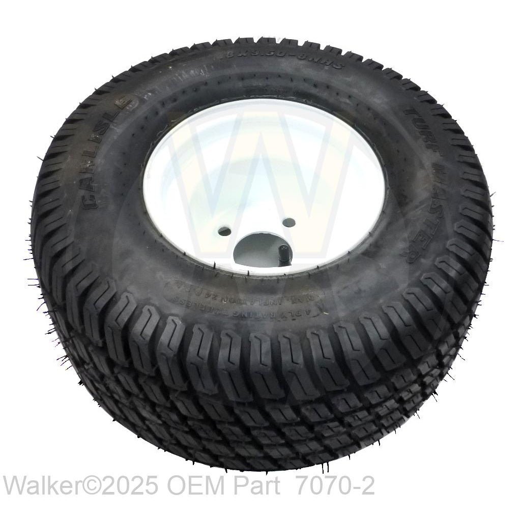 Walker Part # 7070-2 : Wheel & Tire (18x9.50-8)