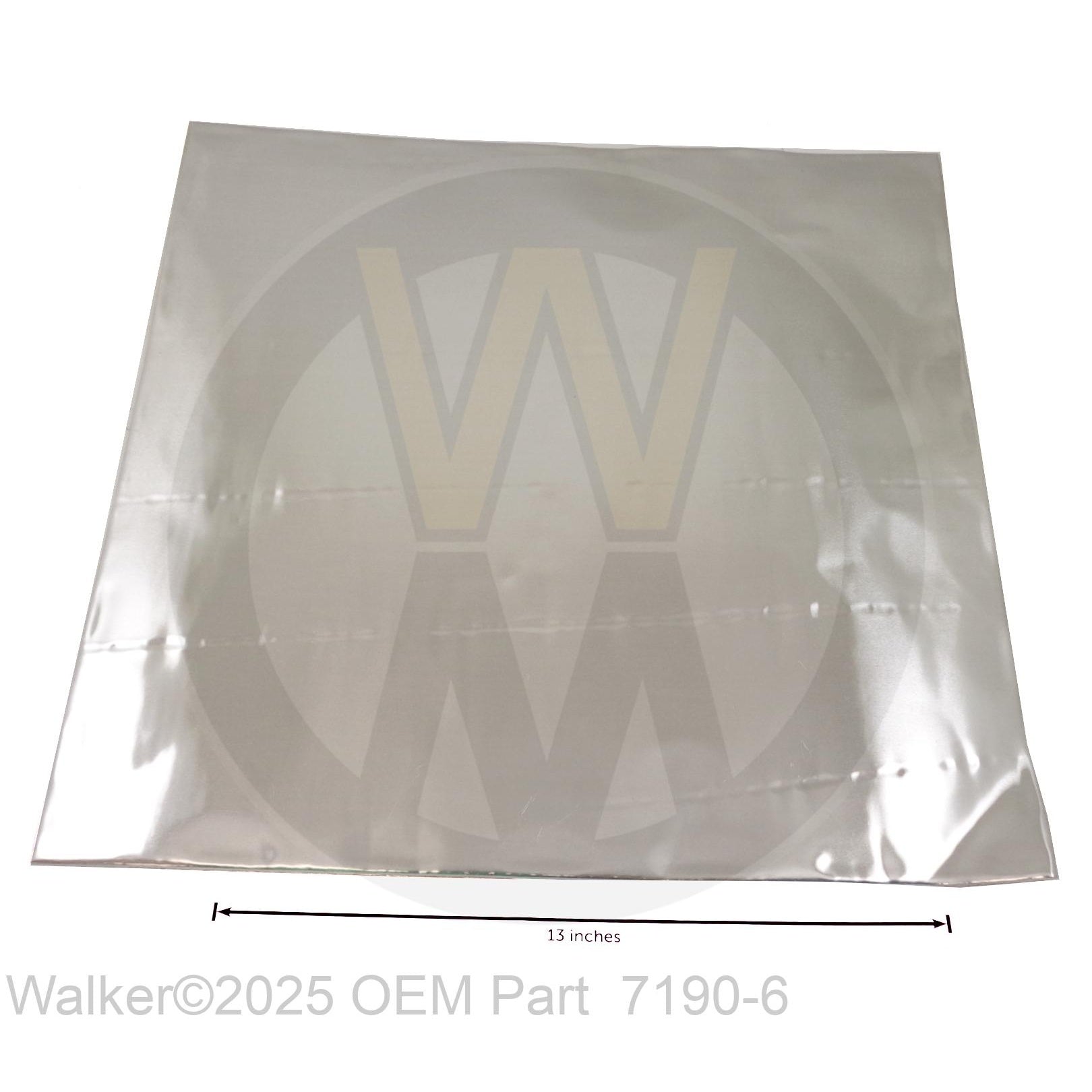Walker Part # 7190-6 : Insulation Foam Pad