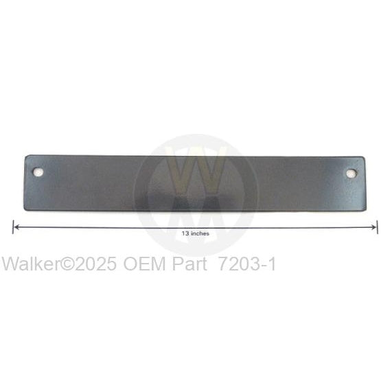 Walker Part # 7203-1 : SEAT SPRING PLATE/MC19