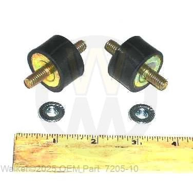 Walker Part # 7205-10 : SEAT HINGE REPLACEMENT