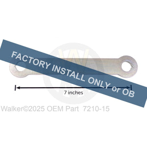 Walker Part # 7210-15 : Foot Pedal Link 42/DHA