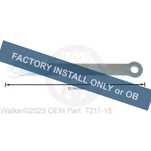 Walker Part # 7211-15 : Foot Pedal Link 48,52/DHA
