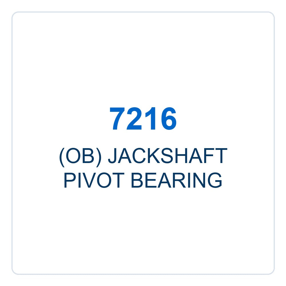 Walker Part # 7216 : (OB) JACKSHAFT PIVOT BEARING