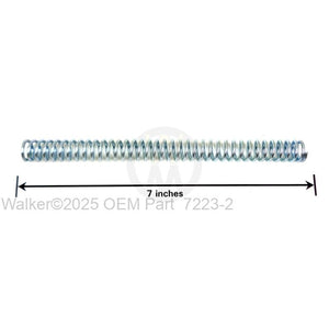 Walker Part # 7223-2 : (NR) Compression Spring (1/2x 6-1/2")