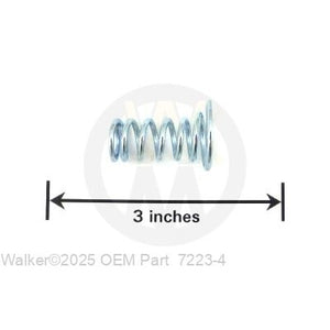 Walker Part # 7223-4 : COMPRESSION SPRING