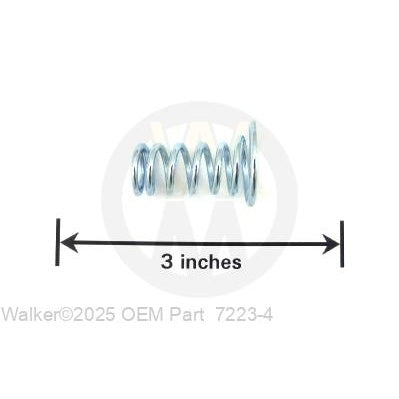Walker Part # 7223-4 : COMPRESSION SPRING