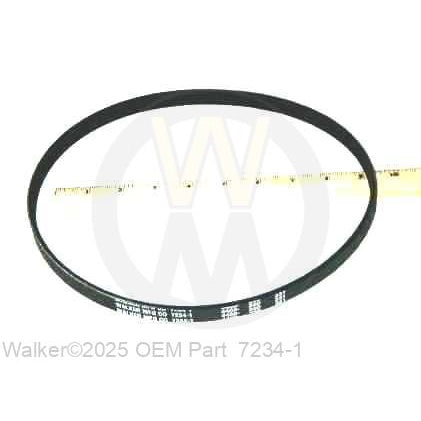 Walker Part # 7234-1 : BLOWER BELT (MICRO-V)