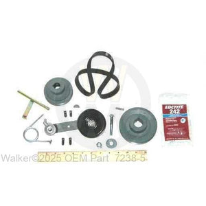 Walker Part # 7238-5 : (NR) Micro-V Blower Pulley Kit