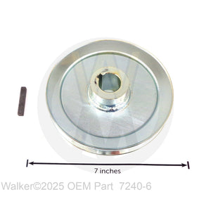 Walker Part # 7240-6 : Jackshaft Pulley