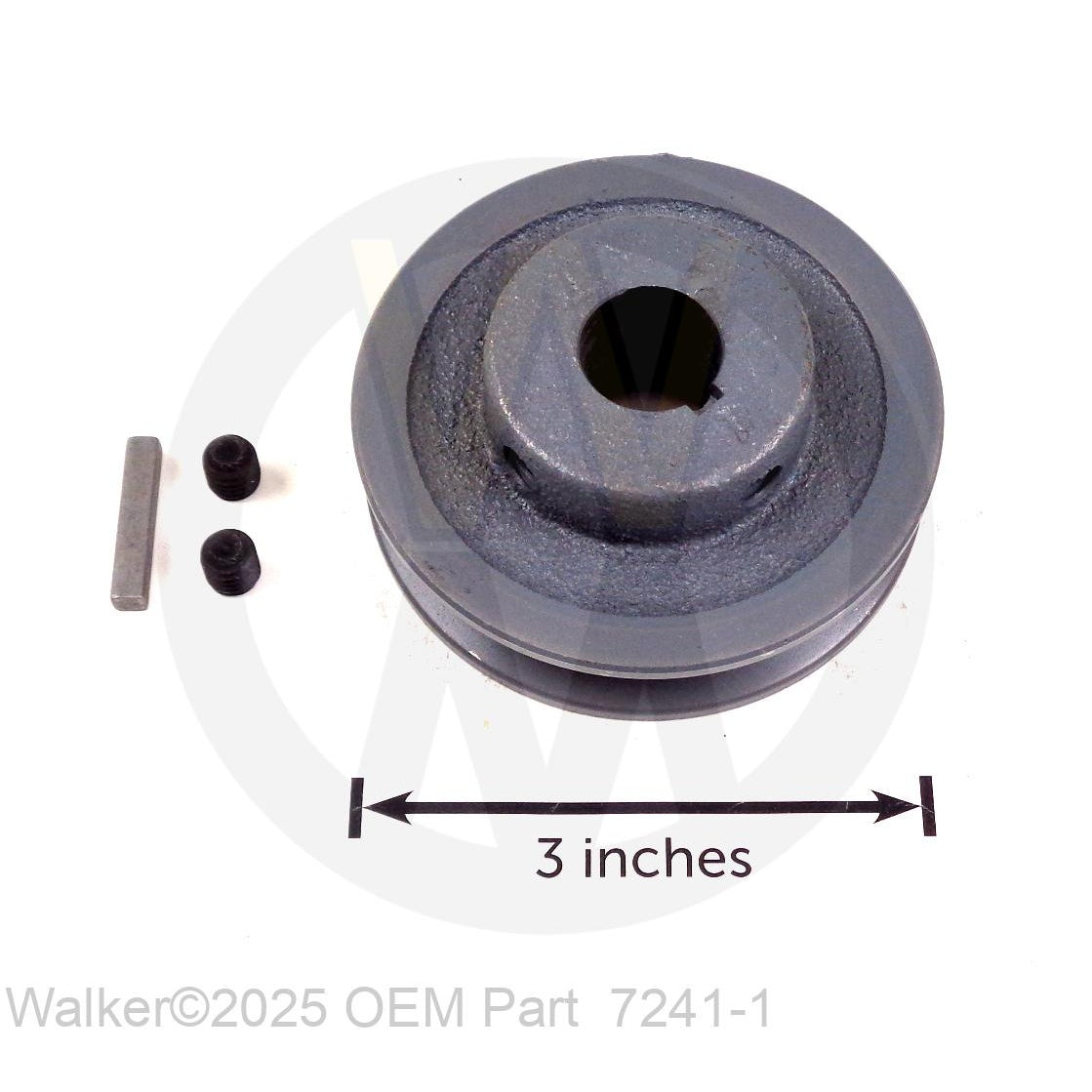 Walker Part # 7241-1 : (NR) Trans Dr Pulley (3-1/4/A)