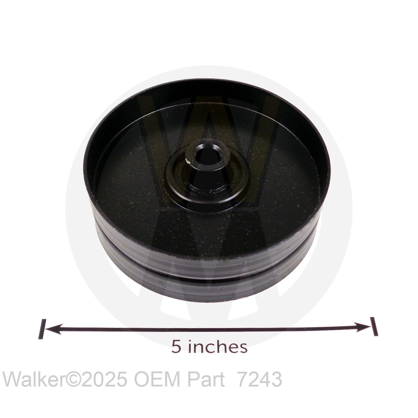 Walker Part # 7243 : CLUTCH IDLER PULLEY