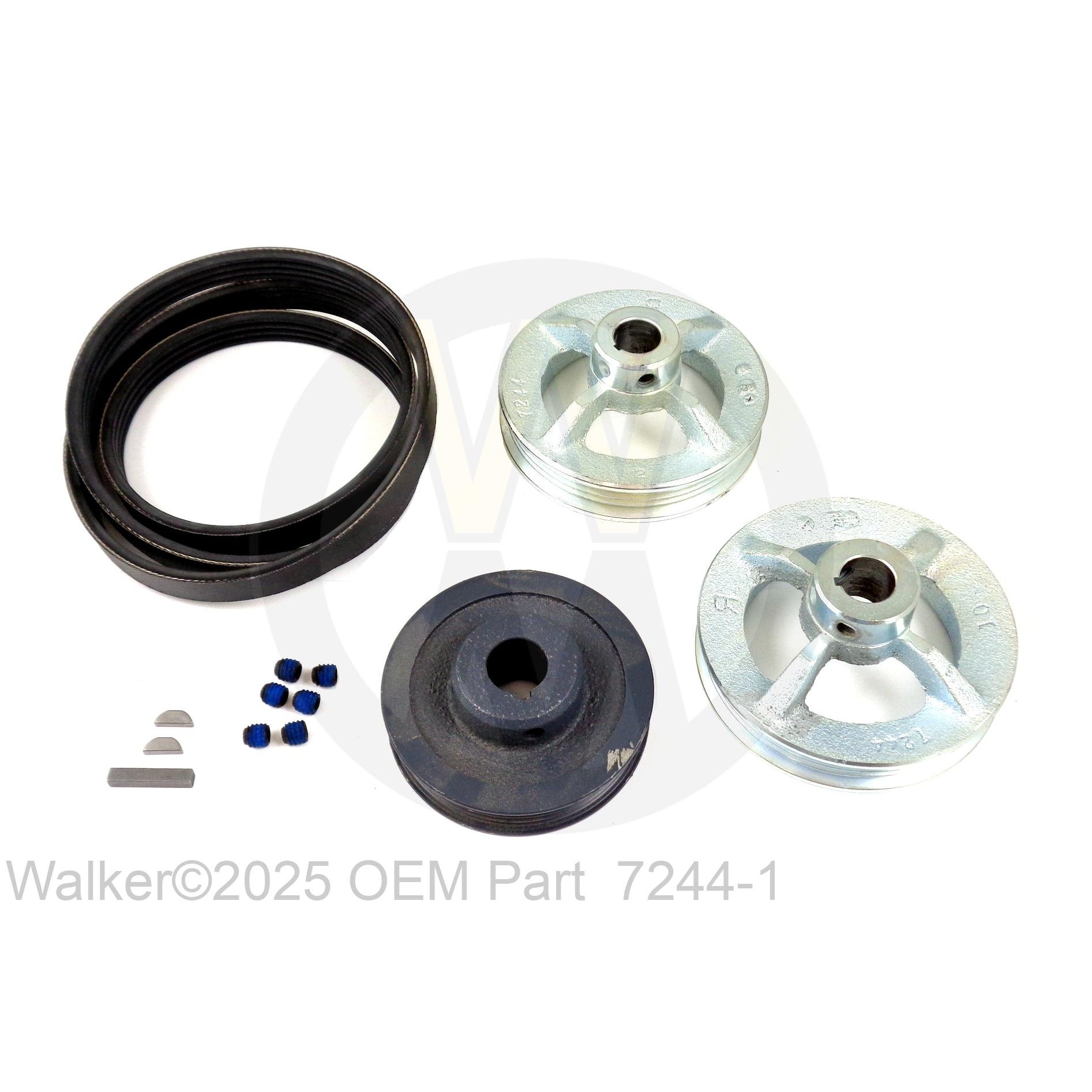 Walker Part # 7244-1 : MICRO-V PULLEY KIT