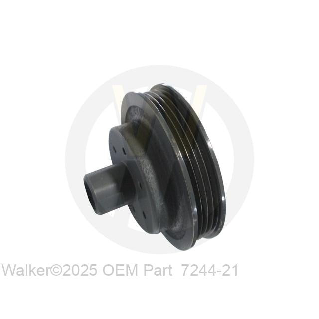 Walker Part # 7244-21 : (NR) Hydro Pulley (4.075) Splined