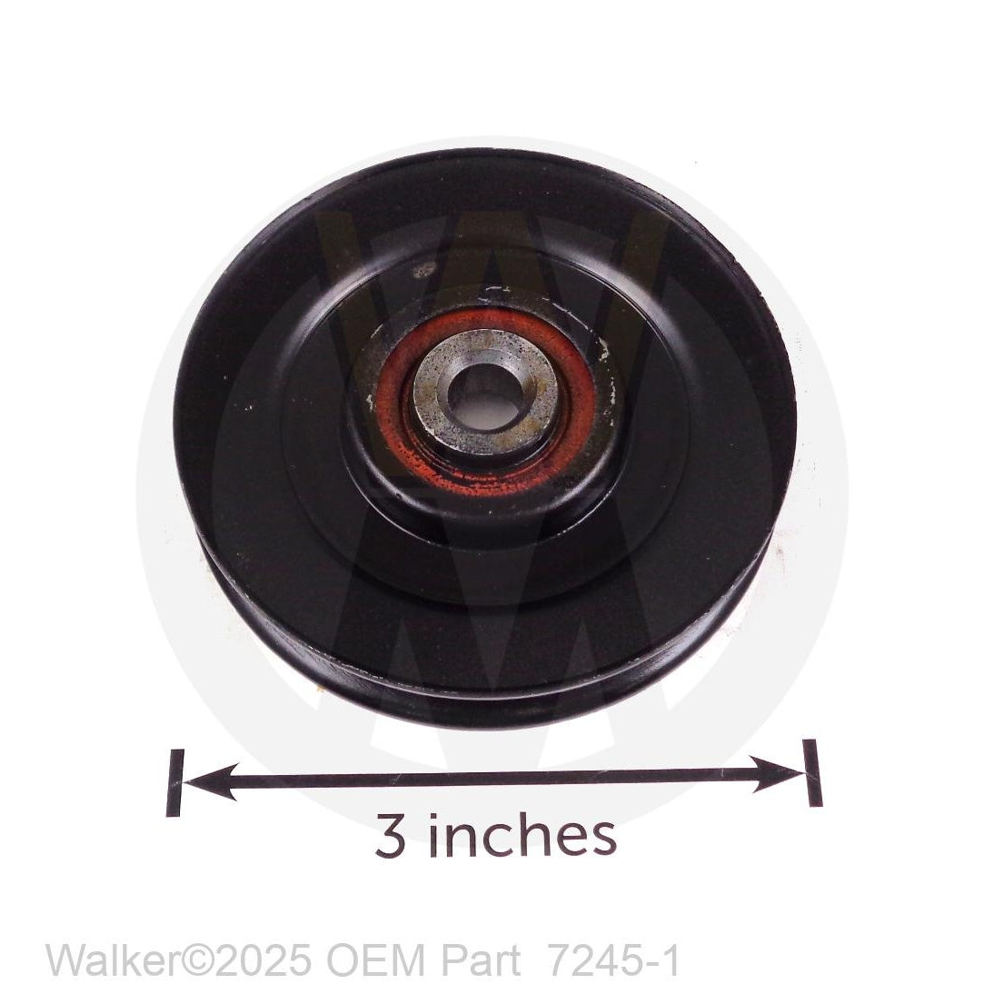 Walker Part # 7245-1 : IDLER PULLEY (3/8 GROOVE)