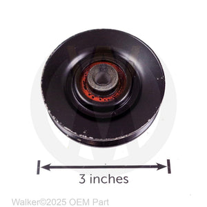 Walker Part # 7245 : IDLER PULLEY (1/2 GROOVE)