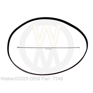 Walker Part # 7248 : GROUND DRIVE BELT/MV