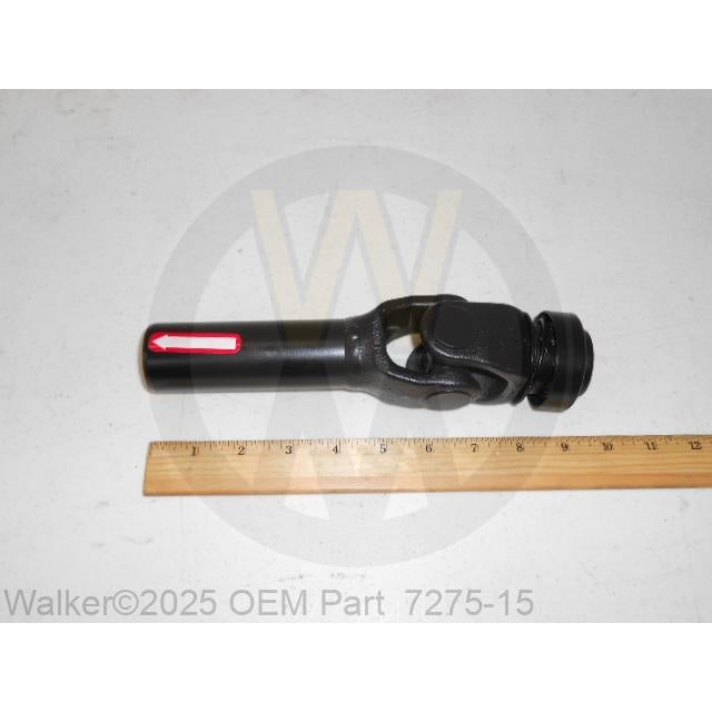 Walker Part # 7275-15 : U-JNT TUBE ASSY/SPLINE/NON-TILT