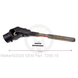 Walker Part # 7285-15 : U-JNT SHAFT ASSEMBLY