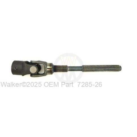 Walker Part # 7285-26 : U-JNT SHAFT ASSEMBLY (UPDATED Keyed Shaft)