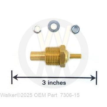 Walker Part # 7306-15 : WATER TEMPERATURE SENDER