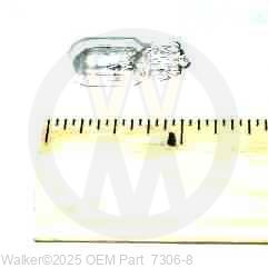 Walker Part # 7306-8 : INDICATOR LIGHT BULB/SMALL