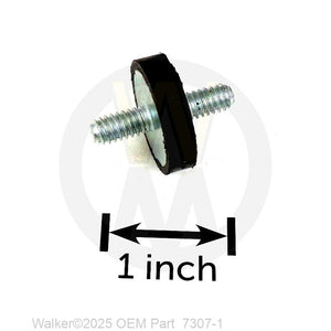 Walker Part # 7307-1 : SHOCK MOUNT (1.0 x.25)