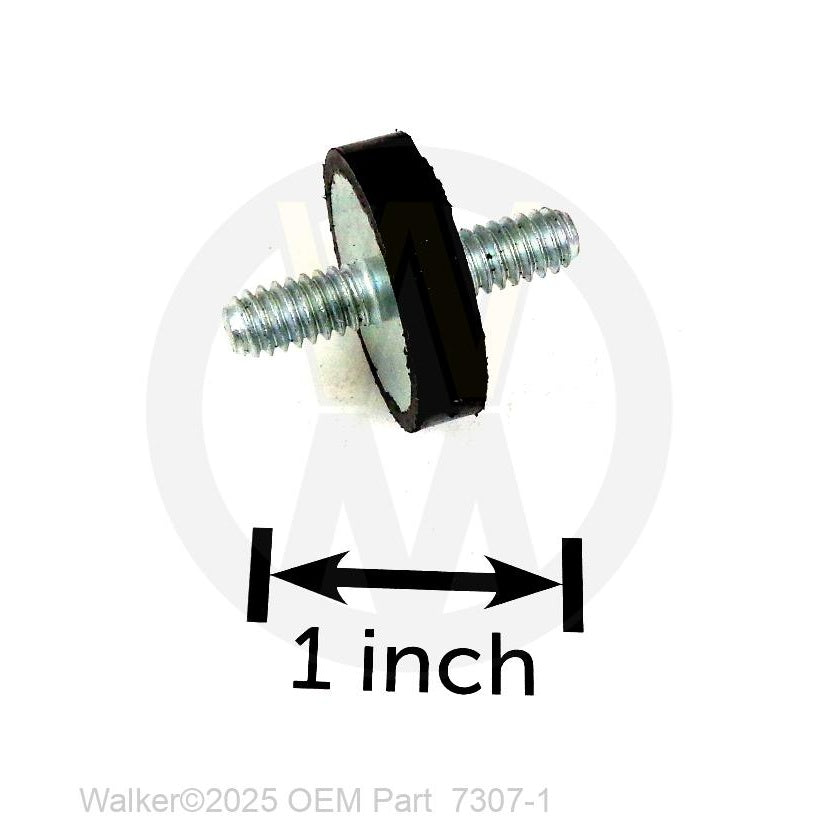 Walker Part # 7307-1 : SHOCK MOUNT (1.0 x.25)