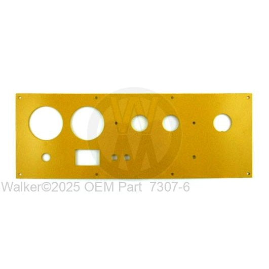 Walker Part # 7307-6 : PANEL FACEPLATE/SENDEC HM