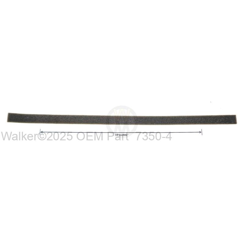 Walker Part # 7350-4 : RADIATOR SCREEN SEAL