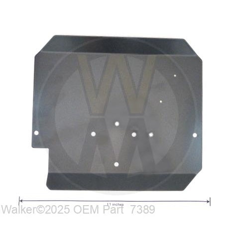 Walker Part # 7389 : SPLASH GUARD