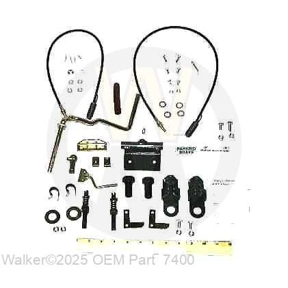 Walker Part # 7400 : PARKING BRAKE KIT