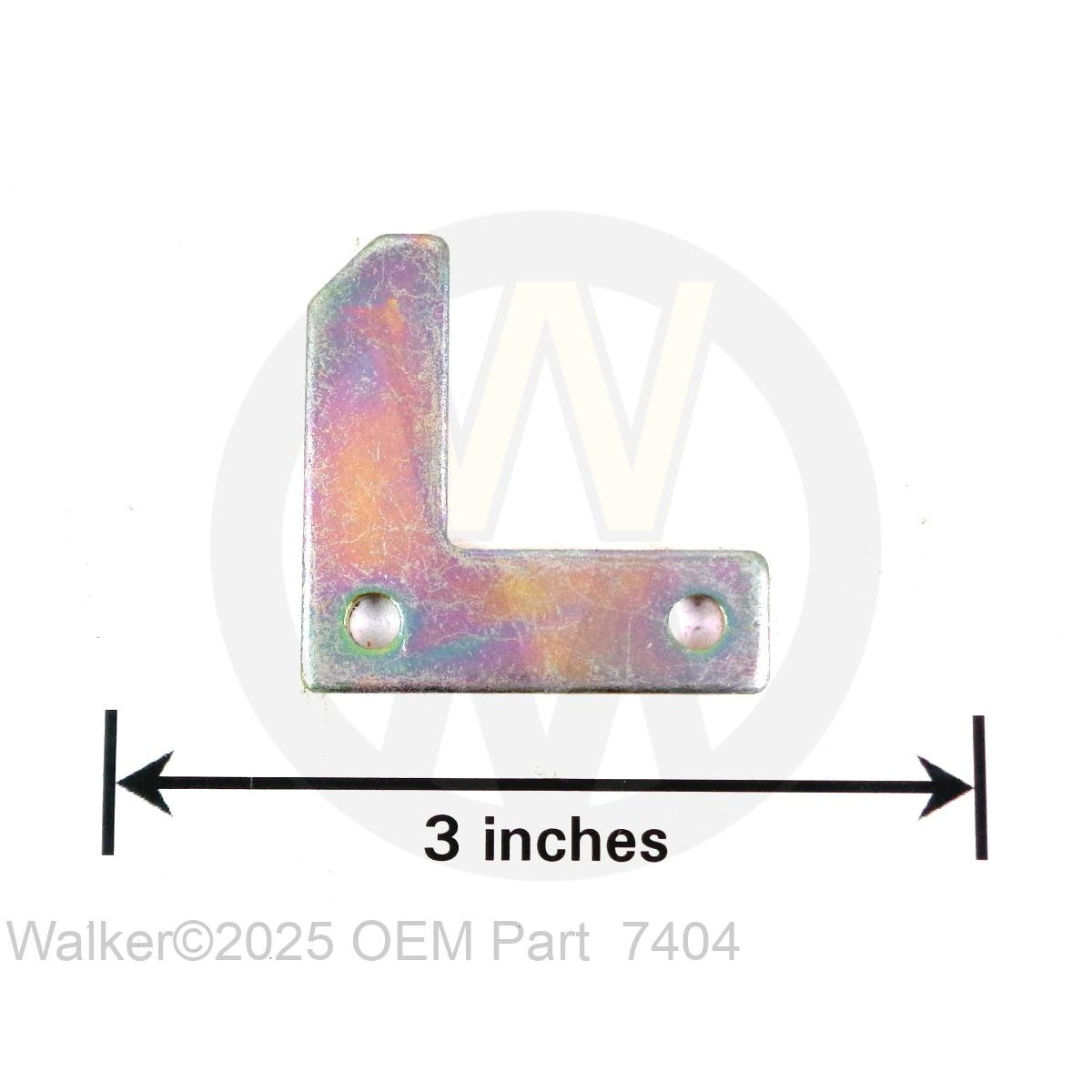 Walker Part # 7404 : (SU7404-6) Brake Actuator Arm