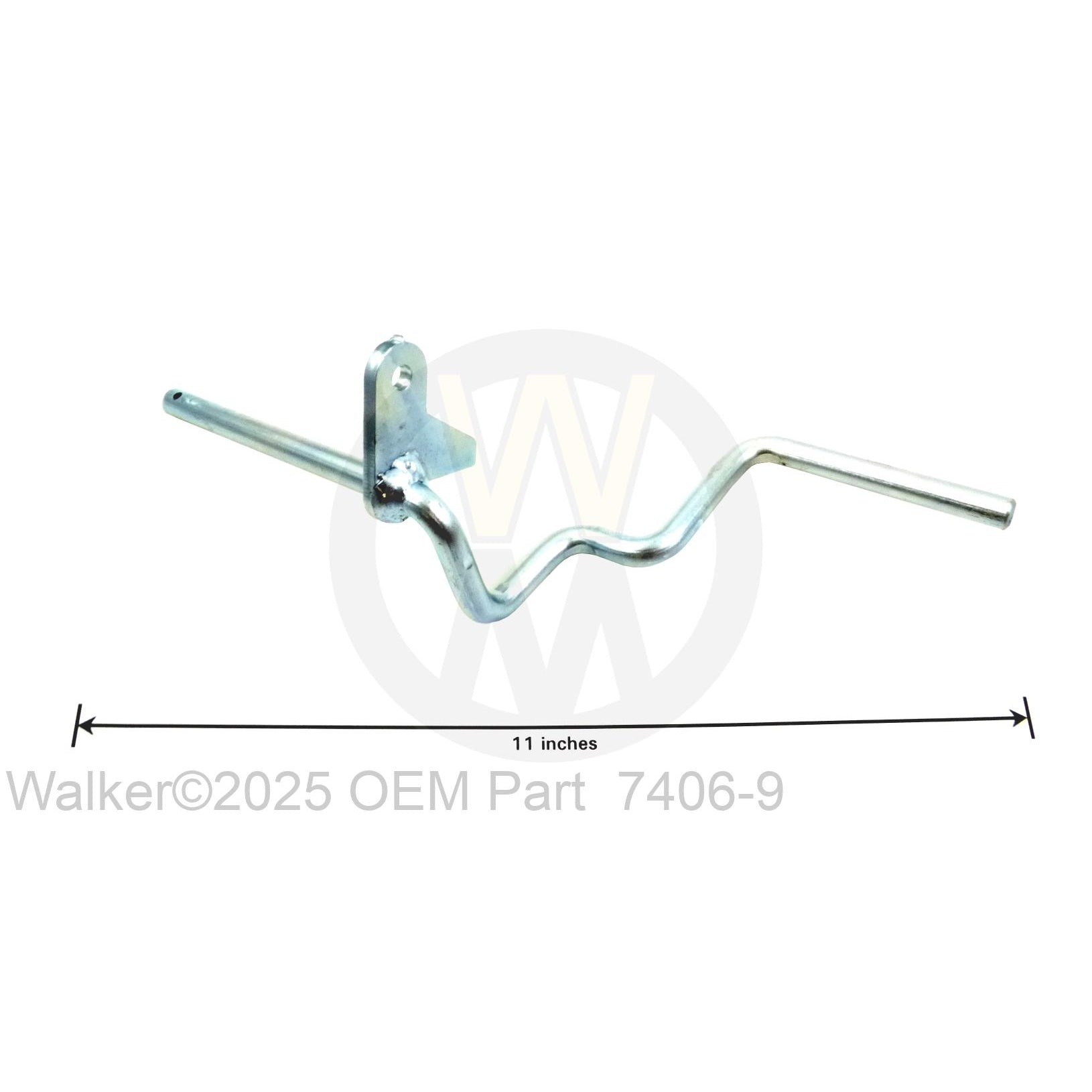 Walker Part # 7406-9 : Parking Brake Lever
