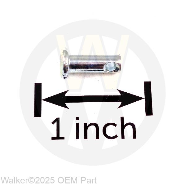 Walker Part # 7407 : CLEVIS PIN (3/16x1/2)