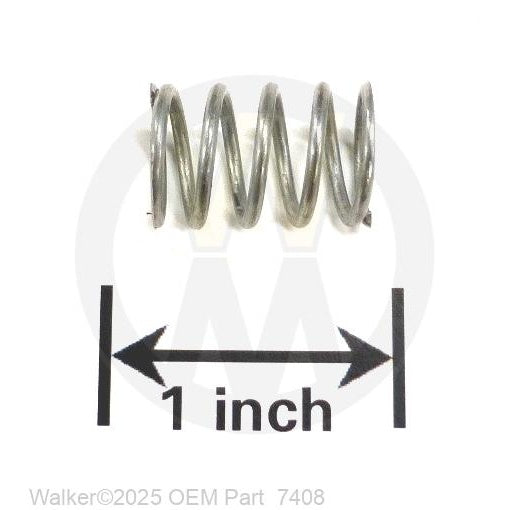 Walker Part # 7408 : COMPRESSION SPRING (1/2x3/4)