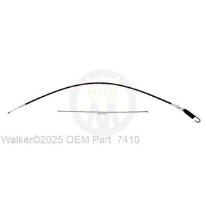 Walker Part # 7410 : BRAKE CONTROL CABLE/LH (25.5)