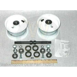 Walker Part # 7420-1 : DUAL TAIL WHEEL KIT