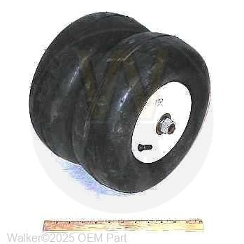 Walker Part # 7420-20 : DUAL TAIL WHEEL  & TIRE ASSEMBLY