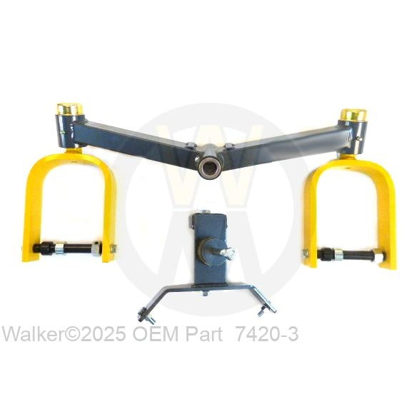 Walker Part # 7420-3 : SPREAD AXLE KIT/LESS WHLS