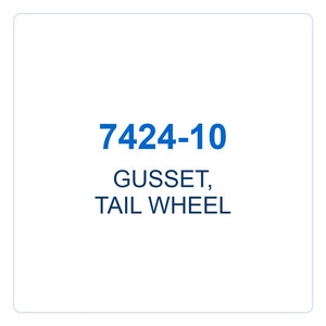 Walker Part # 7424-10 : GUSSET, TAIL WHEEL