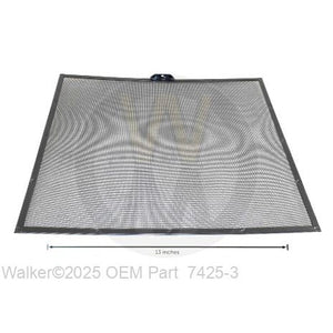 Walker Part # 7425-3 : Radiator Screen