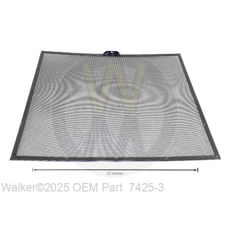 Walker Part # 7425-3 : Radiator Screen