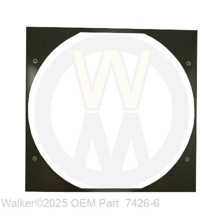 Walker Part # 7426-6 : RADIATOR FAN SHROUD/MTL