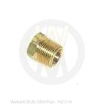 Walker Part # 7427-14 : BRASS PIPE PLUG(3/8 NPTF)