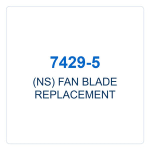 Walker Part # 7429-5 : (NS) FAN BLADE REPLACEMENT