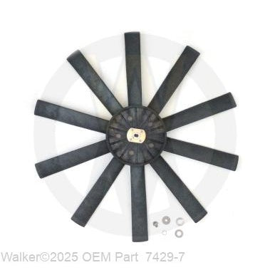 Walker Part # 7429-7 : FAN BLADE REPLACEMENT