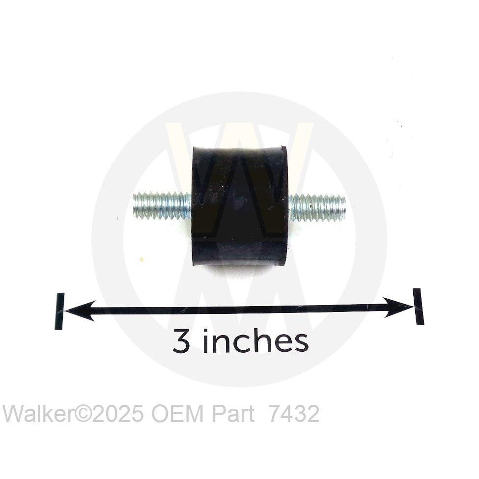 Walker Part # 7432 : SHOCK MOUNT (1.0ODX.75)